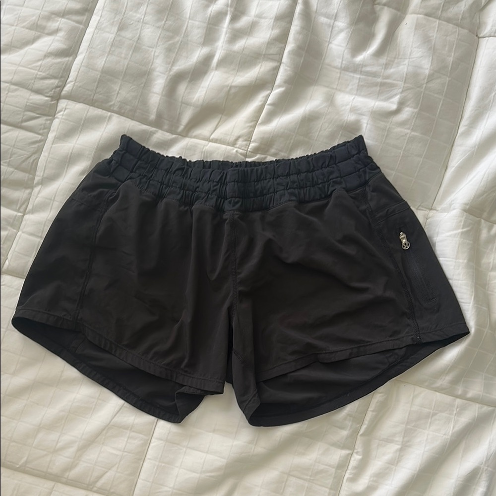 Lululemon Running Shorts size 8, black